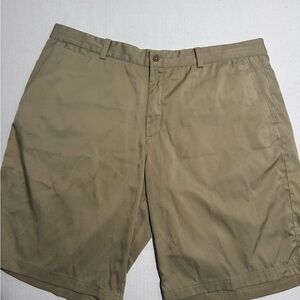 Nike Golf Shorts, Khaki,‎ Zip Fly, Men's 40 #1010